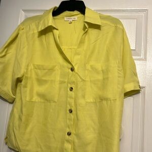 Yellow blouse for women,sunburst kiss.Z:L.
